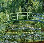 Claude Monet Water Lily Pond painting